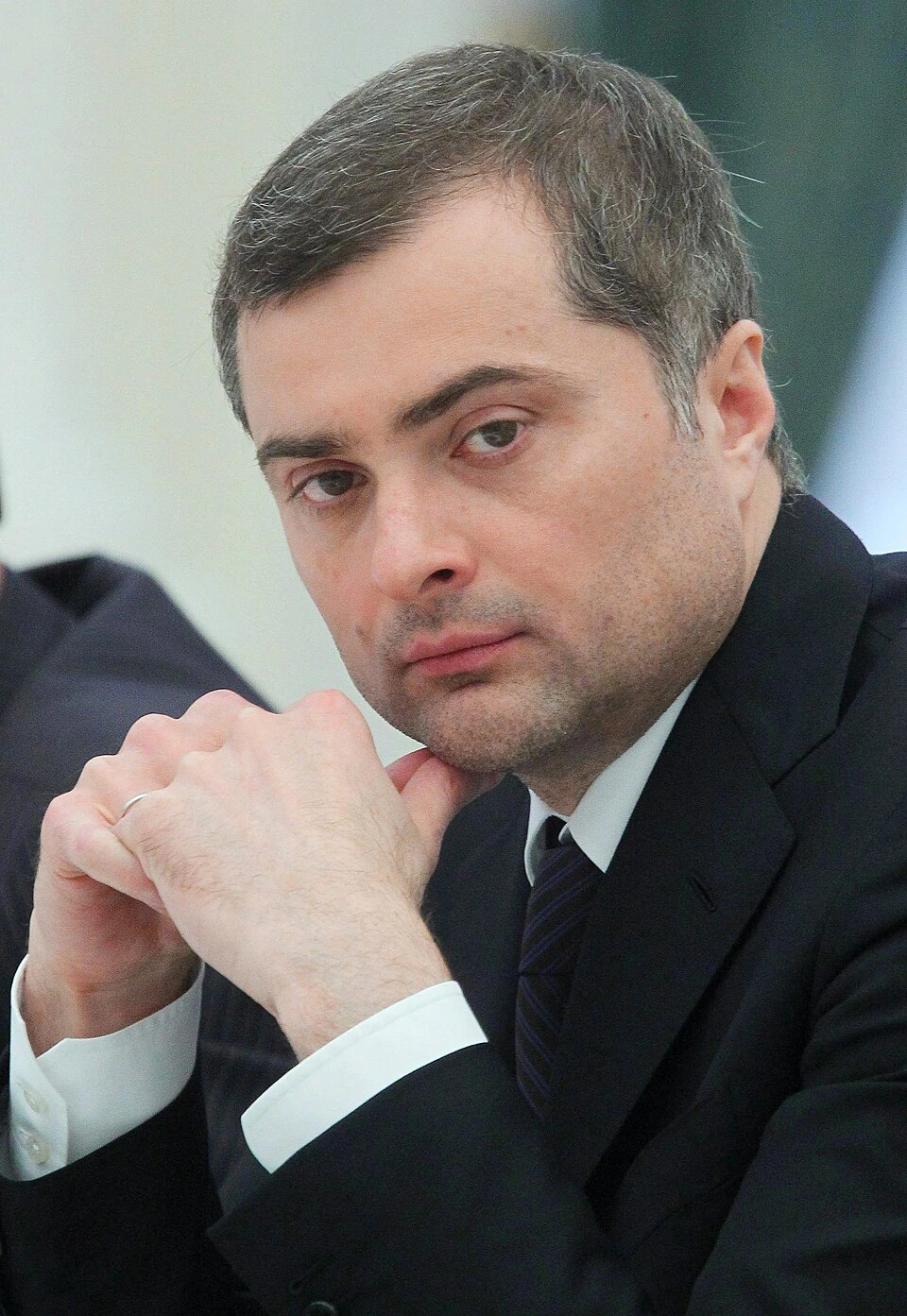 Vladislav Surkov in a suit, portrait photo